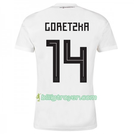 Billige Fotballdrakter Tyskland Goretzka 14 VM 2018 Hjemmedraktsett